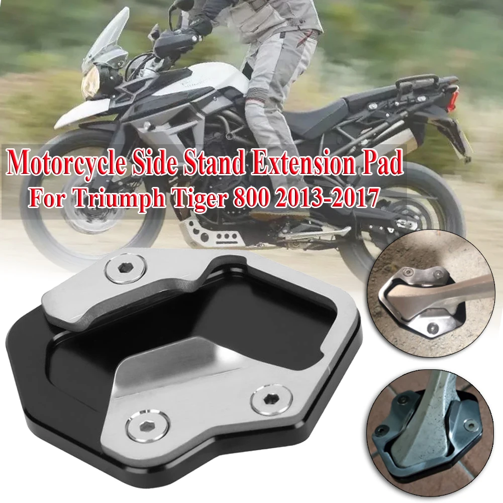 Motorcycle Side Stand Extension Pad Enlarger Anti-rust Fit For Triumph Tiger 800 2013 2014 2015 2016 2017 CNC Aluminum
Motorcycle Side Stand Extension Pad Enlarger Anti-rust Fit For Triumph Tiger 800 2013 2014 2015 2016 2017 CNC Aluminum