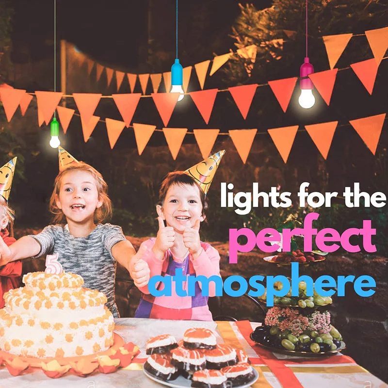 LED Lights With Portable Colorful LED Chandelier Tent Camping Bulbs Party Decoration TV Background Night Lighting Night Light
LED Lights With Portable Colorful LED Chandelier Tent Camping Bulbs Party Decoration TV Background Night Lighting Night Light