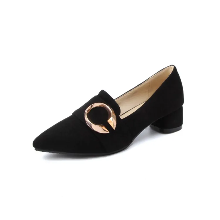 Oversized Pointed metal buckle single shoes ladies high heels women shoes woman pumps
Oversized Pointed metal buckle single shoes ladies high heels women shoes woman pumps