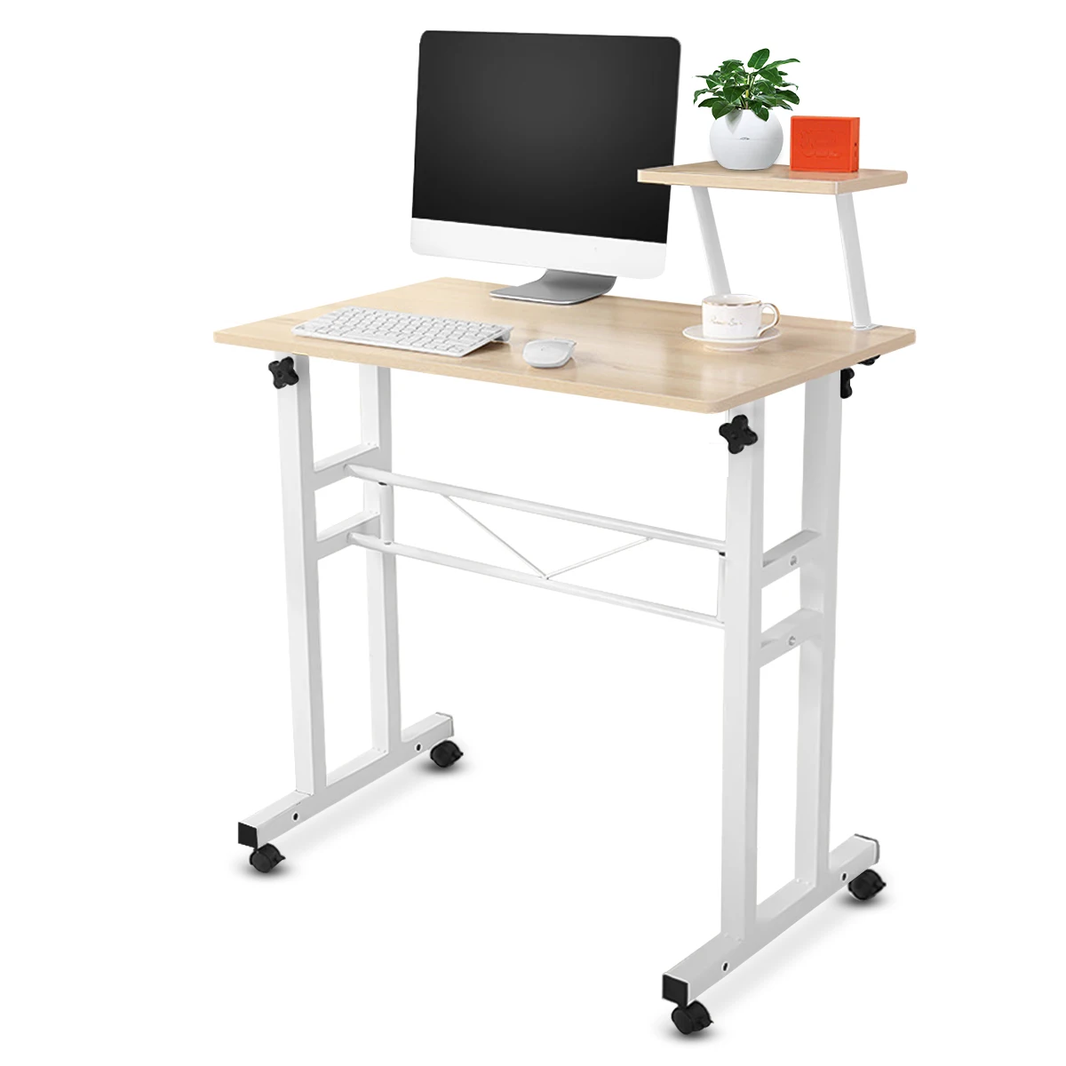 Upgraded Height Adjustable Standing Desk Compuer Laptop Desk 2 Layer Lifted Standing Desk Furniture for Bed Living Room
Upgraded Height Adjustable Standing Desk Compuer Laptop Desk 2 Layer Lifted Standing Desk Furniture for Bed Living Room