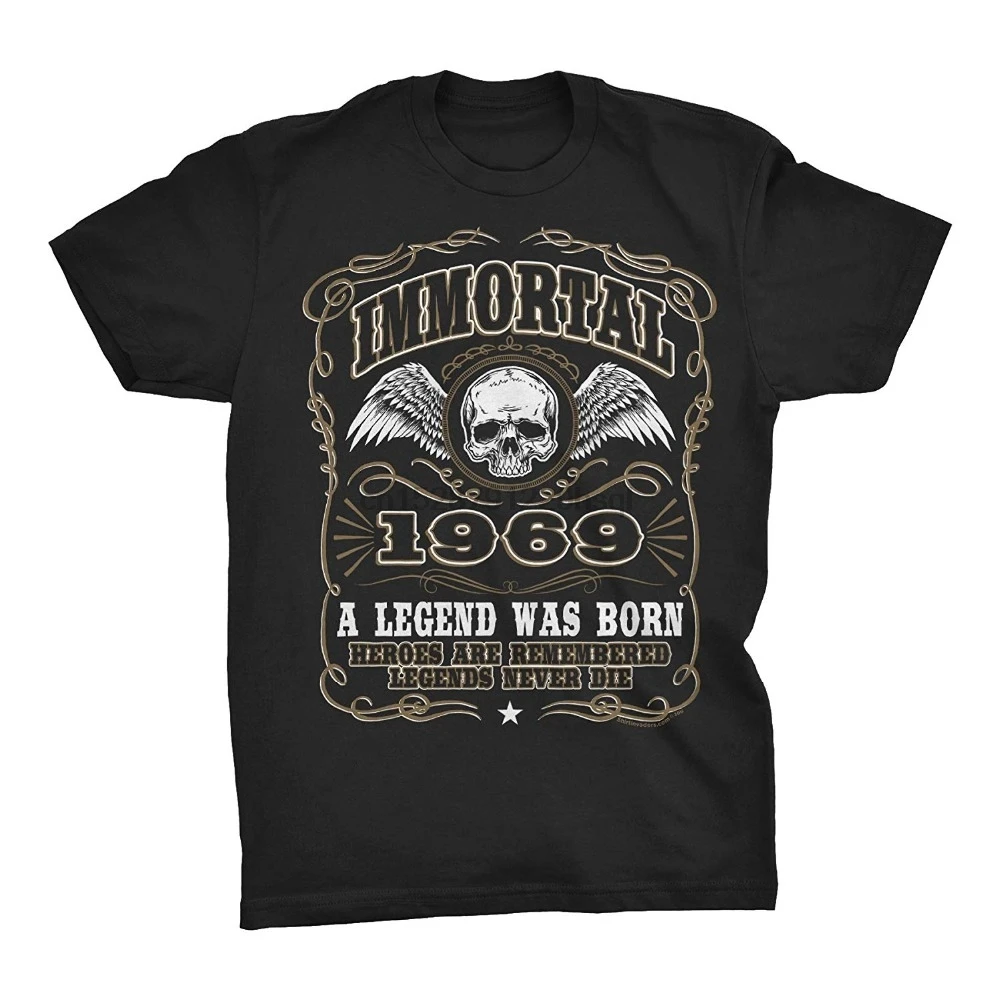 50Th Birthday Gift Shirt - Immortal 1969 A Legend Was Born High Quality Men Cotton Clothing Ringer T Shirt
50Th Birthday Gift Shirt - Immortal 1969 A Legend Was Born High Quality Men Cotton Clothing Ringer T Shirt