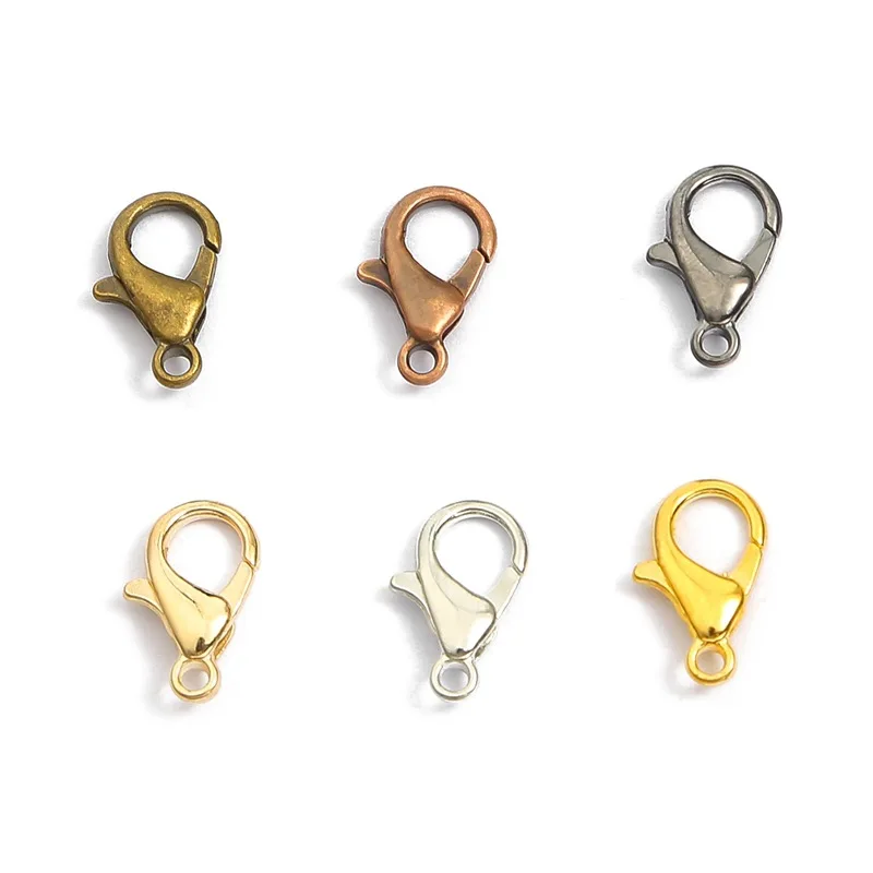 20Pcs Lobster Clasp Necklace Bracelet Hooks Accessories DIY Jewelry Findings Making Connectors Supplies
20Pcs Lobster Clasp Necklace Bracelet Hooks Accessories DIY Jewelry Findings Making Connectors Supplies