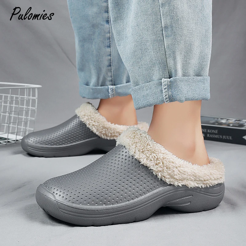 Winter Men Indoor Fur Slippers Shoes Unisex Home Children Warm Short Plush Light Waterproof Cotton Shoes Women Bedroom Slippers
Winter Men Indoor Fur Slippers Shoes Unisex Home Children Warm Short Plush Light Waterproof Cotton Shoes Women Bedroom Slippers