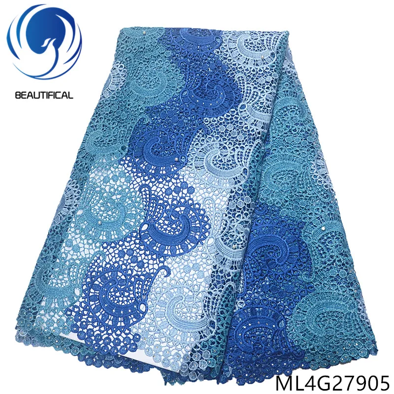 BEAUTIFICAL african lace fabrics 2019 New three-colour nigerian chemical lace embroidery beads 5yads cord lace stoens ML4G279
BEAUTIFICAL african lace fabrics 2019 New three-colour nigerian chemical lace embroidery beads 5yads cord lace stoens ML4G279