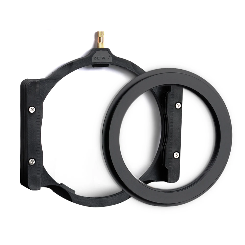 ZOMEI 100mm ND Filter Holder with 67/72/77/82/86mm Adapter Ring Can Used with Round Filter for Cokin Z Lee Zomei 100mm Filter
ZOMEI 100mm ND Filter Holder with 67/72/77/82/86mm Adapter Ring Can Used with Round Filter for Cokin Z Lee Zomei 100mm Filter