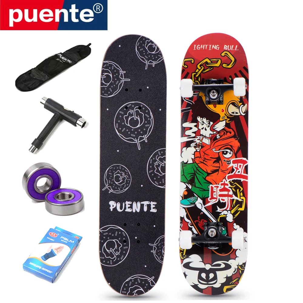 Skateboard Sports Skate Scooter Double Rocker Professional Road Adult 4 Wheel Shingboard Brush Street Maple Long Skate Board
Skateboard Sports Skate Scooter Double Rocker Professional Road Adult 4 Wheel Shingboard Brush Street Maple Long Skate Board