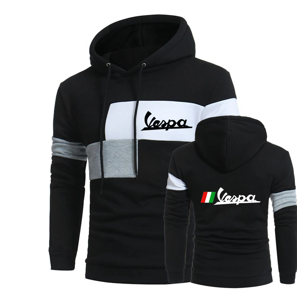 NEW Vespa Logo Spring 3 Color Patchwork Print Customize Hoodies Splice Pullover Male Fashion Cotton High street Hip Hop
NEW Vespa Logo Spring 3 Color Patchwork Print Customize Hoodies Splice Pullover Male Fashion Cotton High street Hip Hop