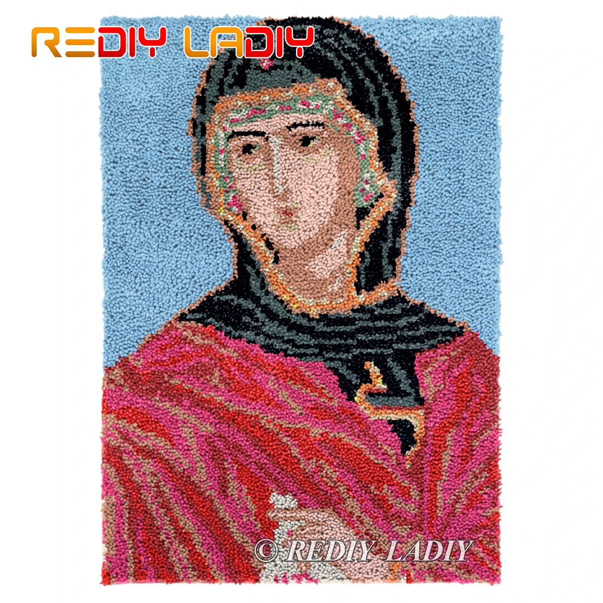 Latch Hook Rug Religion Holy Lady Tapestry Kits Crochet Cushion Mat DIY Carpet Rug Needlpoint Chunky Yarn Arts & Crafts 61*88cm
Latch Hook Rug Religion Holy Lady Tapestry Kits Crochet Cushion Mat DIY Carpet Rug Needlpoint Chunky Yarn Arts & Crafts 61*88cm
