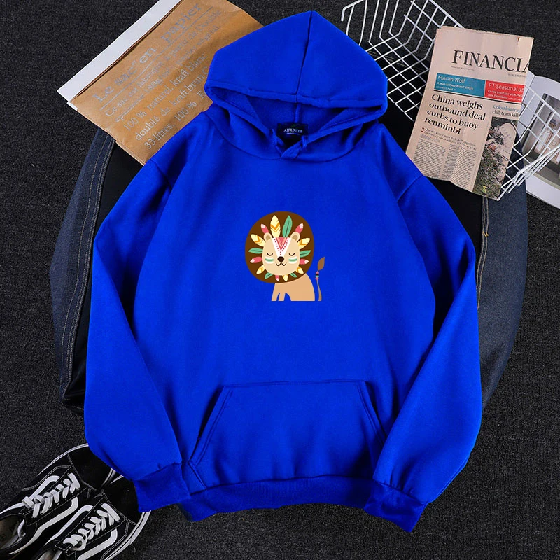 Casual student basic Pullover Sudadera Womens Sweatshirts Hoodies Lion Print Women Hoodies Long Sleeve O Neck Ladies Streetwear
Casual student basic Pullover Sudadera Womens Sweatshirts Hoodies Lion Print Women Hoodies Long Sleeve O Neck Ladies Streetwear