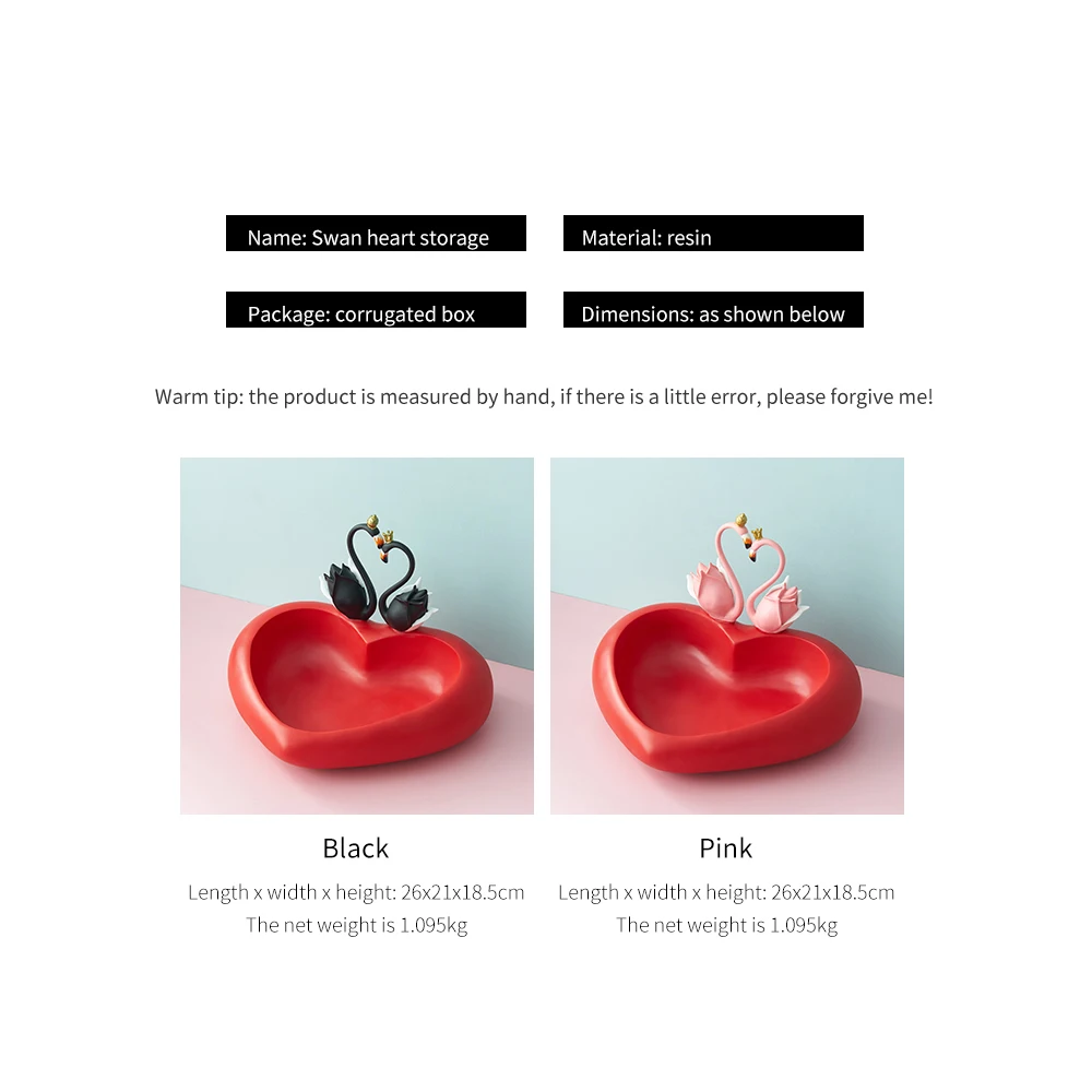 Swan Candy Bowl Contains Little Things, Desktop Decoration Accessories, Gifts, Creative Swan Storage Box, Resin and Lovely
Swan Candy Bowl Contains Little Things, Desktop Decoration Accessories, Gifts, Creative Swan Storage Box, Resin and Lovely