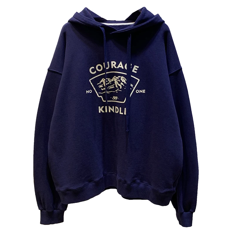 2021 Spring and Autumn Versatile Large Letter Printed Terry Cotton Hooded Pullover Women's Hoodie Sweatshirt
2021 Spring and Autumn Versatile Large Letter Printed Terry Cotton Hooded Pullover Women's Hoodie Sweatshirt