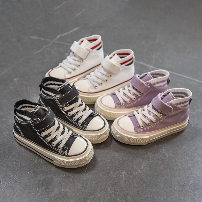 FZX Children's Canvas Shoes Middle Cut Casual Shoes Fashion Non-slip Boys and Girls Shoes Baby White Shoes Casual Sneakers
FZX Children's Canvas Shoes Middle Cut Casual Shoes Fashion Non-slip Boys and Girls Shoes Baby White Shoes Casual Sneakers