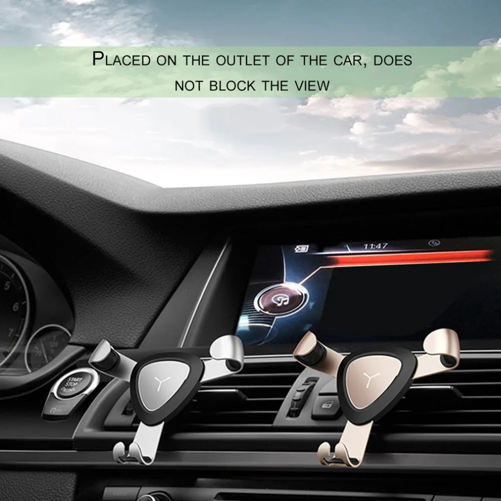 Universal Lightweight Aluminum Alloy Car Phone Holder Air Vent Smartphones Holder Mount Stand Suitable for iPhone for Samsung
Universal Lightweight Aluminum Alloy Car Phone Holder Air Vent Smartphones Holder Mount Stand Suitable for iPhone for Samsung