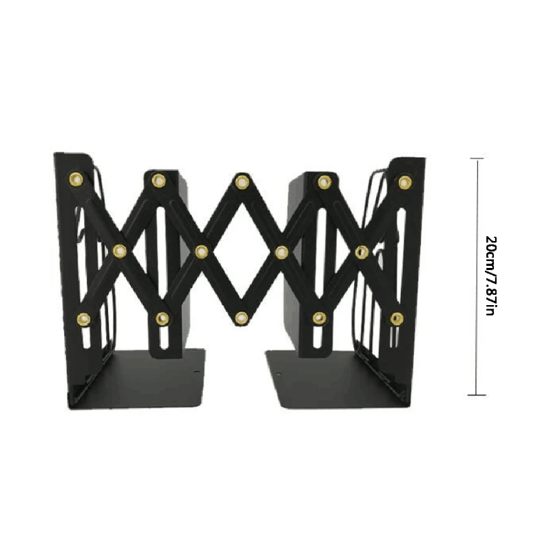 H8WA Hollow-out Metal Book Stoppers Nonskid Metal Bookends Stretchable Bookends Book Organizer for Library School Office Home
H8WA Hollow-out Metal Book Stoppers Nonskid Metal Bookends Stretchable Bookends Book Organizer for Library School Office Home