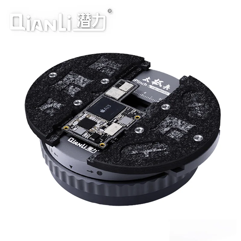 Qianli iPinch IC Chip материнская плата приспособление универсальное Термостойкое держатель материнской платы поворотное удаление клея двойная ос...
Qianli iPinch IC Chip материнская плата приспособление универсальное Термостойкое держатель материнской платы поворотное удаление клея двойная ос...