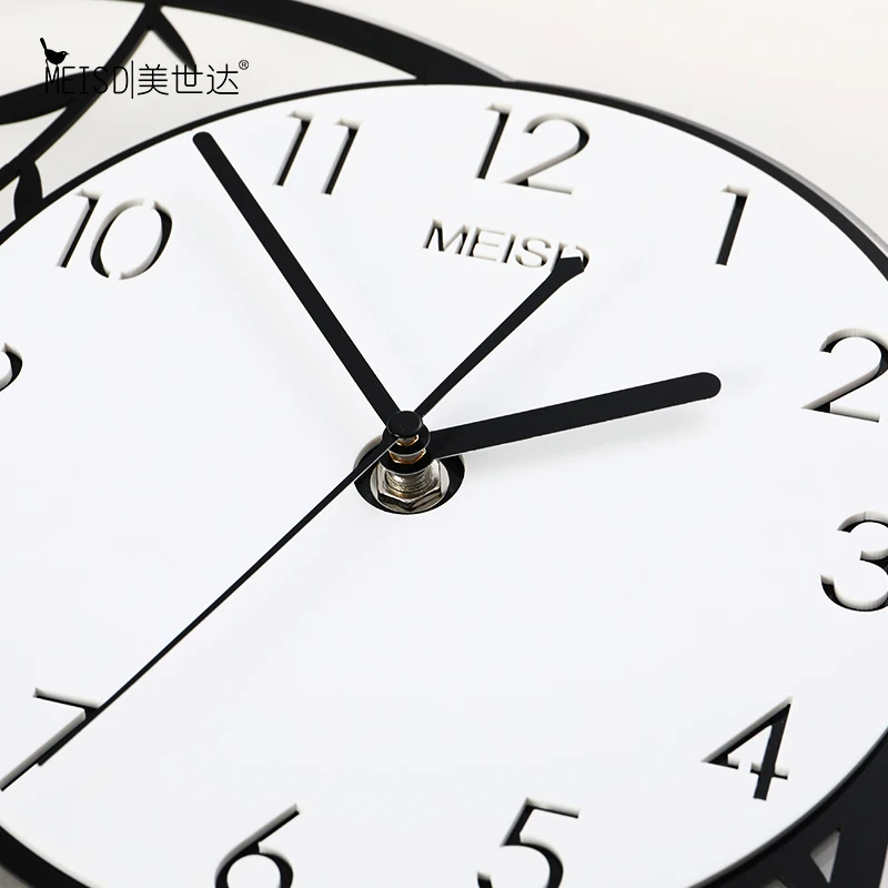 MEISD современные дизайнерские часы настенные круглые винтажные креативное