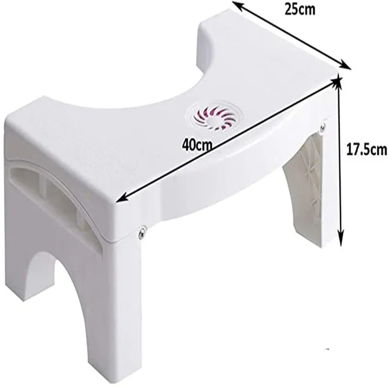 Folding toilet stool, bathroom stool toilet step stool comfortable squat auxiliary stool suitable for all toilets, easy to store
Folding toilet stool, bathroom stool toilet step stool comfortable squat auxiliary stool suitable for all toilets, easy to store