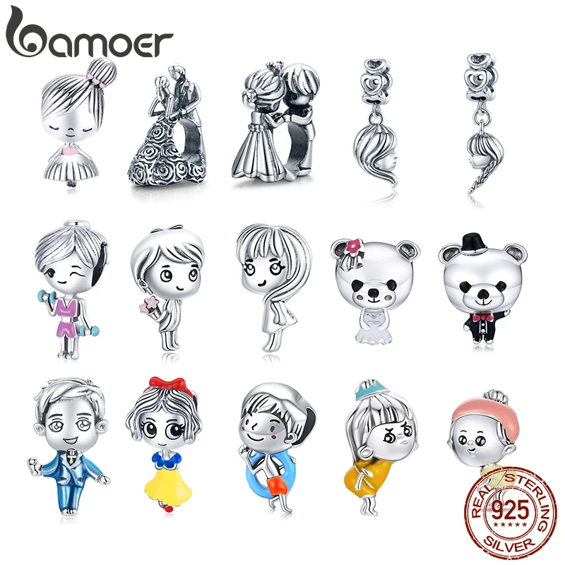 bamoer Cute 925 Sterling Silver Gym Clothes Pink Workout Girl Charm Princess Dumbbells Charm for Bracelet Women Fashion Jewelry
bamoer Cute 925 Sterling Silver Gym Clothes Pink Workout Girl Charm Princess Dumbbells Charm for Bracelet Women Fashion Jewelry