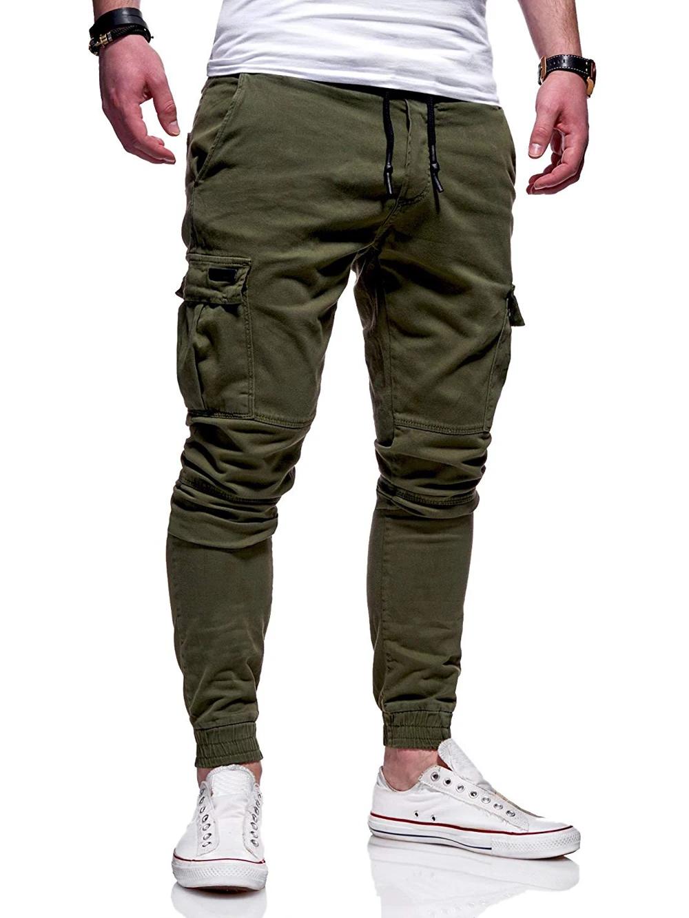 Men's Slim Stretch Casual Pants Fashion Sports Solid Color Elastic Waist Sweat-absorbent Sweatpants
Men's Slim Stretch Casual Pants Fashion Sports Solid Color Elastic Waist Sweat-absorbent Sweatpants