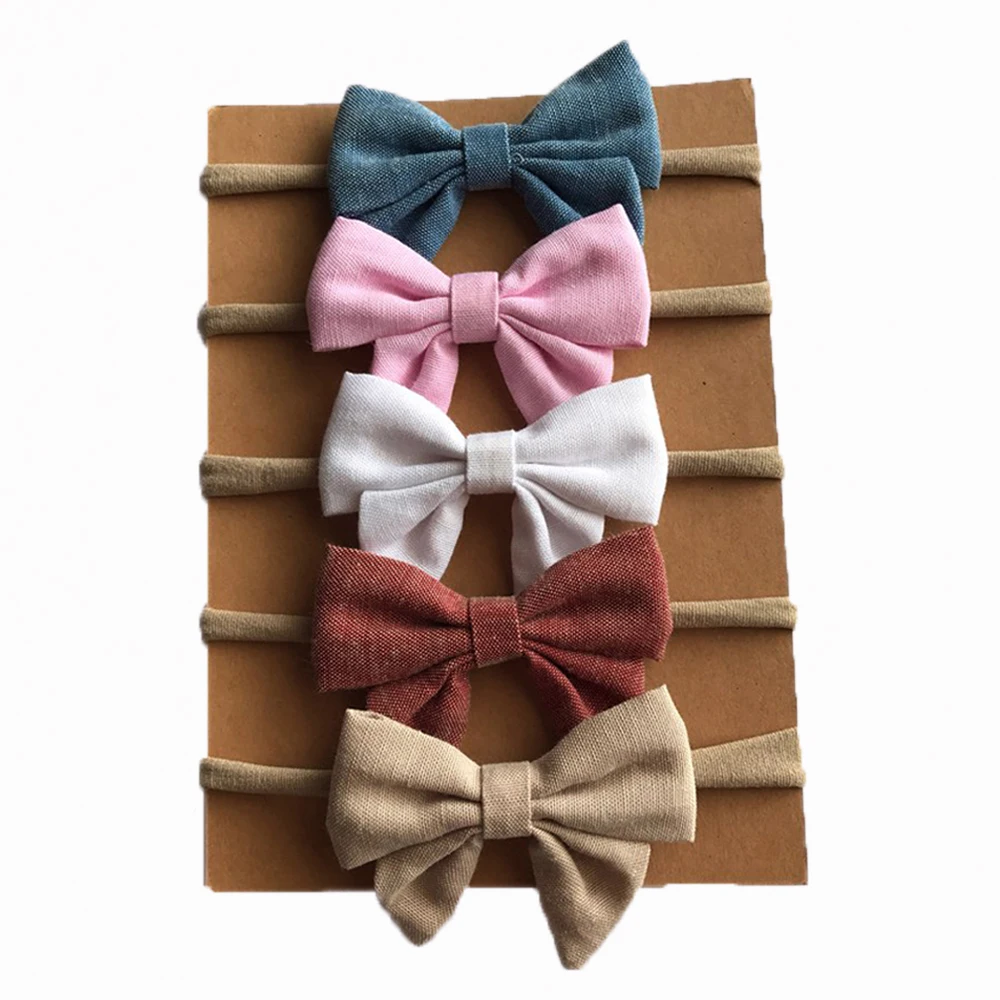 5Pcs/Set Baby Bow Headband Nylon Headbands Cotton Hair Bands for Children Girls Soft Hairband Newborn Hair Accessories Toddler
5Pcs/Set Baby Bow Headband Nylon Headbands Cotton Hair Bands for Children Girls Soft Hairband Newborn Hair Accessories Toddler