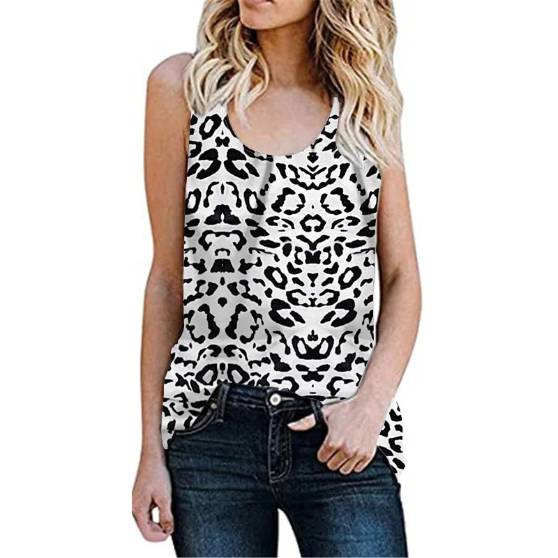 5XL Sleep Tops Slim Sleeveless Tank Top Sleepwear New Female Leopard Print Soft Vest Casual Women Comfy Camisole Clubwear
5XL Sleep Tops Slim Sleeveless Tank Top Sleepwear New Female Leopard Print Soft Vest Casual Women Comfy Camisole Clubwear