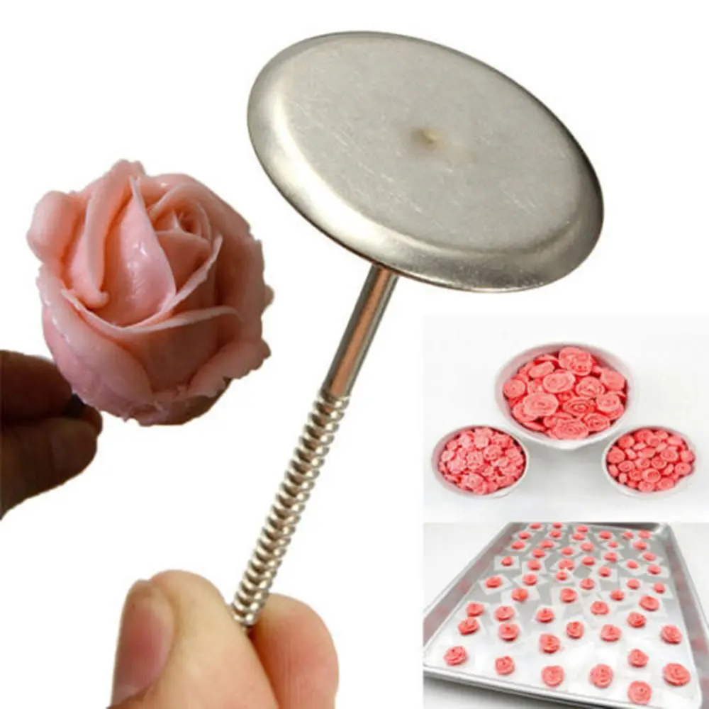 Cake Tools DIY Stainless Steel Cake Mounting Nail Tray Flower Needle Ice Cream Decorating to Make Icing Roses Daisy Carnations
Cake Tools DIY Stainless Steel Cake Mounting Nail Tray Flower Needle Ice Cream Decorating to Make Icing Roses Daisy Carnations
