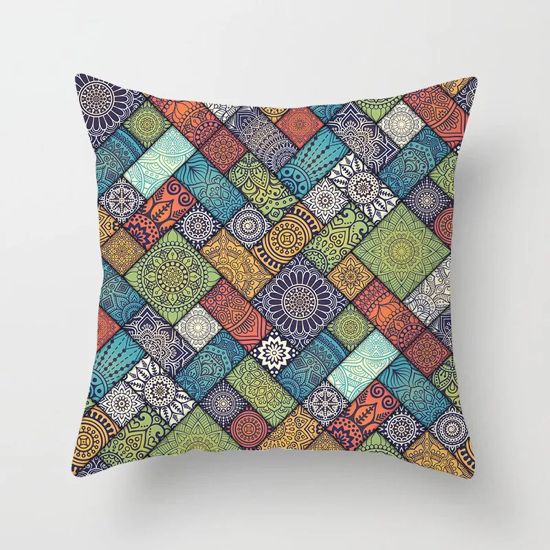 Fuwatacchi Mandala Pattern Cushion Cover Woven Geometric Floral Pillow Cover for Home Sofa Chair Decorative Pillows 45*45cm
Fuwatacchi Mandala Pattern Cushion Cover Woven Geometric Floral Pillow Cover for Home Sofa Chair Decorative Pillows 45*45cm