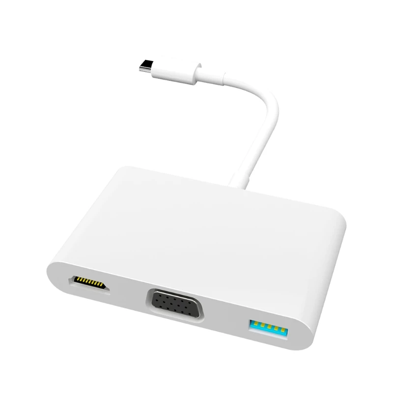 Мультипортовый адаптер H7JF 5-1 Hub для macbook Pro/air Hdmi-совместимый 4k выход VGA USB 3,0 USb C порт s 5 Гбит/с высокая скорость
Мультипортовый адаптер H7JF 5-1 Hub для macbook Pro/air Hdmi-совместимый 4k выход VGA USB 3,0 USb C порт s 5 Гбит/с высокая скорость