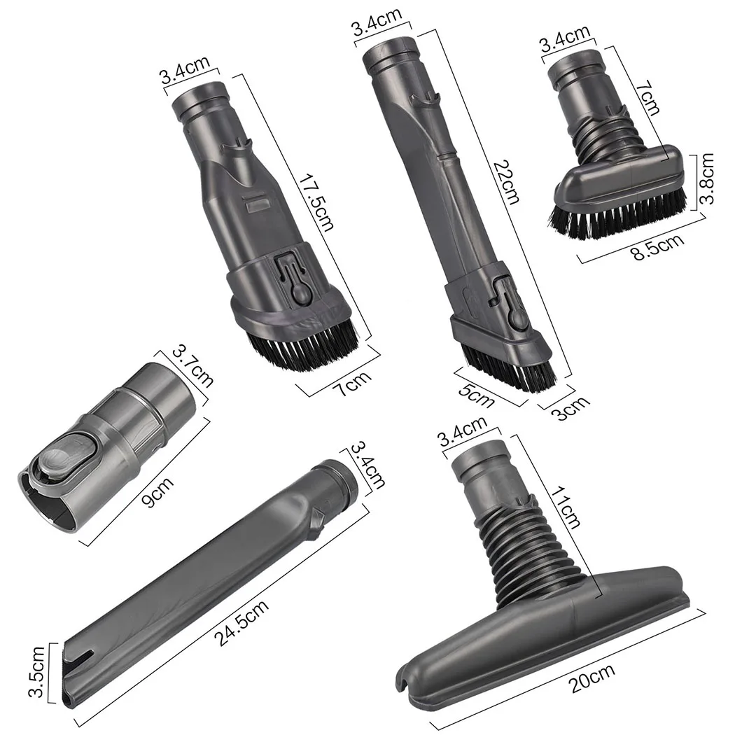 Elements Complete Tool For Dyson DC32 DC33 DC19 DC20 Gray Kit Set Vacuum Cleaner
Elements Complete Tool For Dyson DC32 DC33 DC19 DC20 Gray Kit Set Vacuum Cleaner