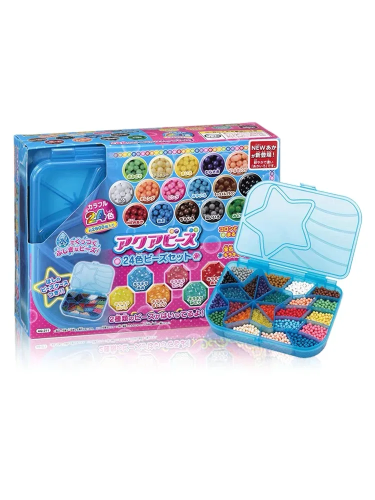 Aquabeads, 800 шт., волшебные водные липкие бусины, игрушки «сделай сам», бусины ручной работы, развивающая игрушка, Детский пазл Hama Aqua Bead для девоч...
Aquabeads, 800 шт., волшебные водные липкие бусины, игрушки «сделай сам», бусины ручной работы, развивающая игрушка, Детский пазл Hama Aqua Bead для девоч...