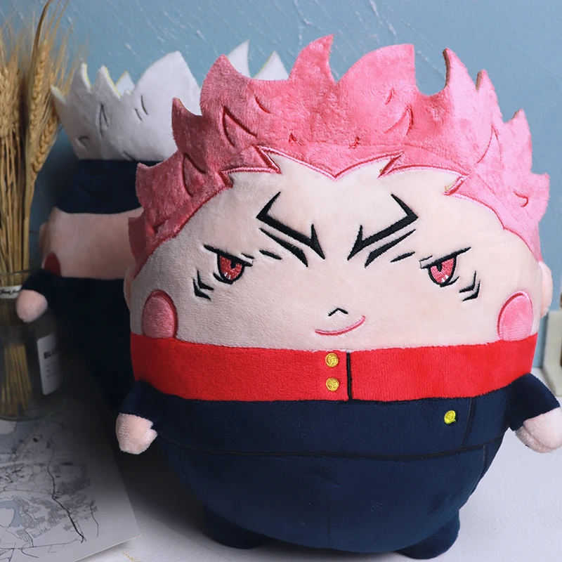 Японское аниме juютсу Kaisen Gojo Satoru Ryomen Sukuna плюшевая набивная кукла подушка для косплея мультяшная диванная подушка игрушка рождественские под...
Японское аниме juютсу Kaisen Gojo Satoru Ryomen Sukuna плюшевая набивная кукла подушка для косплея мультяшная диванная подушка игрушка рождественские под...