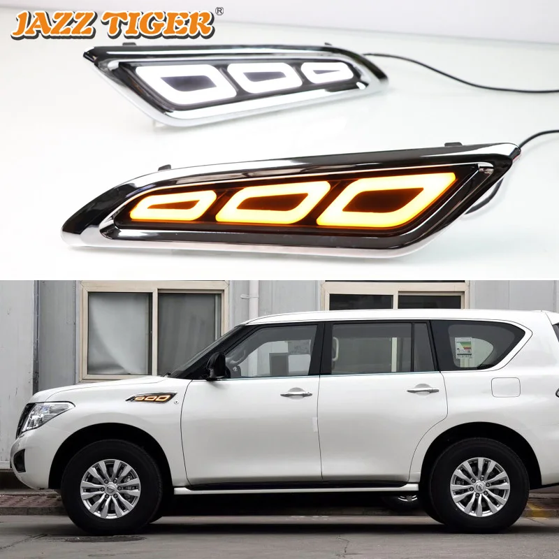 Дневные ходовые огни JAZZ TIGER, 2 светодиодный т., дневные ходовые огни, 12 В, дневные ходовые огни, дневные огни для Nissan патруль 2016, 2017, 2018
Дневные ходовые огни JAZZ TIGER, 2 светодиодный т., дневные ходовые огни, 12 В, дневные ходовые огни, дневные огни для Nissan патруль 2016, 2017, 2018