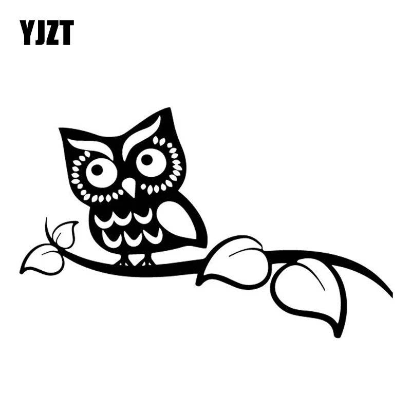 YJZT 17.1CM*10.6CM Owl Cartoon Pattern Car Sticker Car Door Decoration Vinyl Decal Black/Silver C4-2351
YJZT 17.1CM*10.6CM Owl Cartoon Pattern Car Sticker Car Door Decoration Vinyl Decal Black/Silver C4-2351