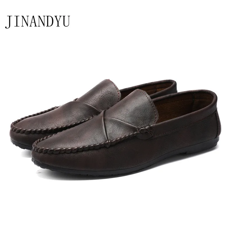 Italian Men Casual Shoes Leather Mens Loafers Moccasins Classic Soft Breathable Slip on Boat Shoes Waterproof Lazy Driving Shoes
Italian Men Casual Shoes Leather Mens Loafers Moccasins Classic Soft Breathable Slip on Boat Shoes Waterproof Lazy Driving Shoes