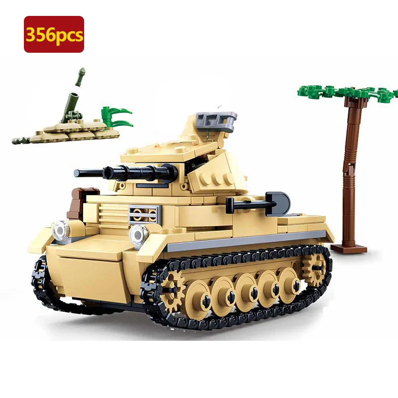 Военная серия мировая война Германия Panzer II Tank soldier оружие DIY аксессуары модель