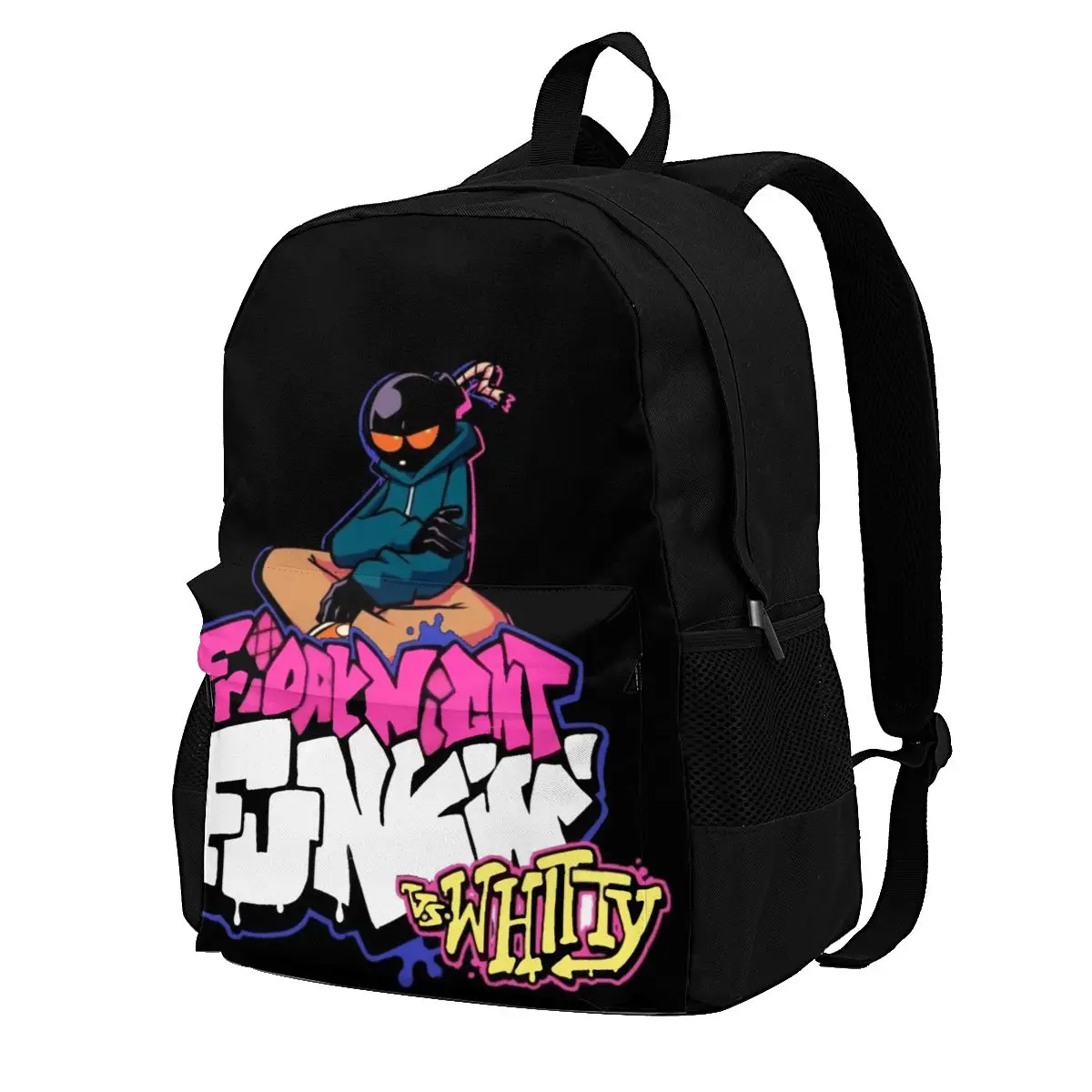 FNF Whitty Friday Night Funkin Backpacks Game Big Stylish Polyester Backpack Back To School Female Bags
FNF Whitty Friday Night Funkin Backpacks Game Big Stylish Polyester Backpack Back To School Female Bags