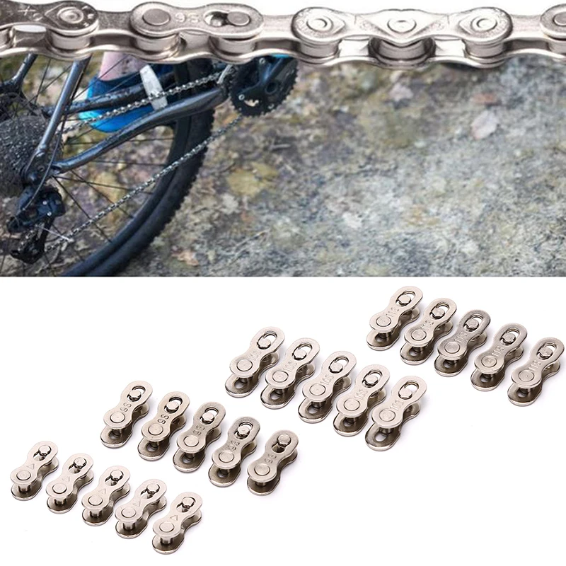 5 Pair Bike Chains Mountain Bike Bicycle Chain Connector For 6 7 8 9 10 11 Speed Quick Master Link Joint Chain Bike Parts
5 Pair Bike Chains Mountain Bike Bicycle Chain Connector For 6 7 8 9 10 11 Speed Quick Master Link Joint Chain Bike Parts