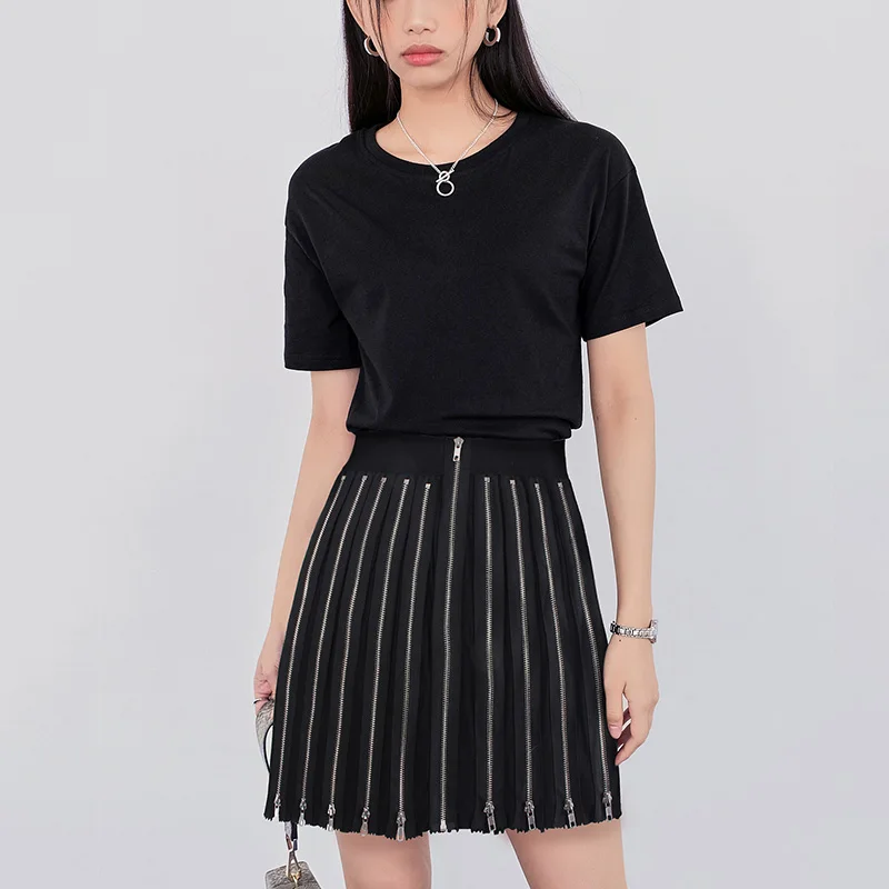 2020 Fashion New Clothing Black Patchwork Zipper Skirt For Women Elastic High Waist Straight Summer Sexy Hot Skirts
2020 Fashion New Clothing Black Patchwork Zipper Skirt For Women Elastic High Waist Straight Summer Sexy Hot Skirts