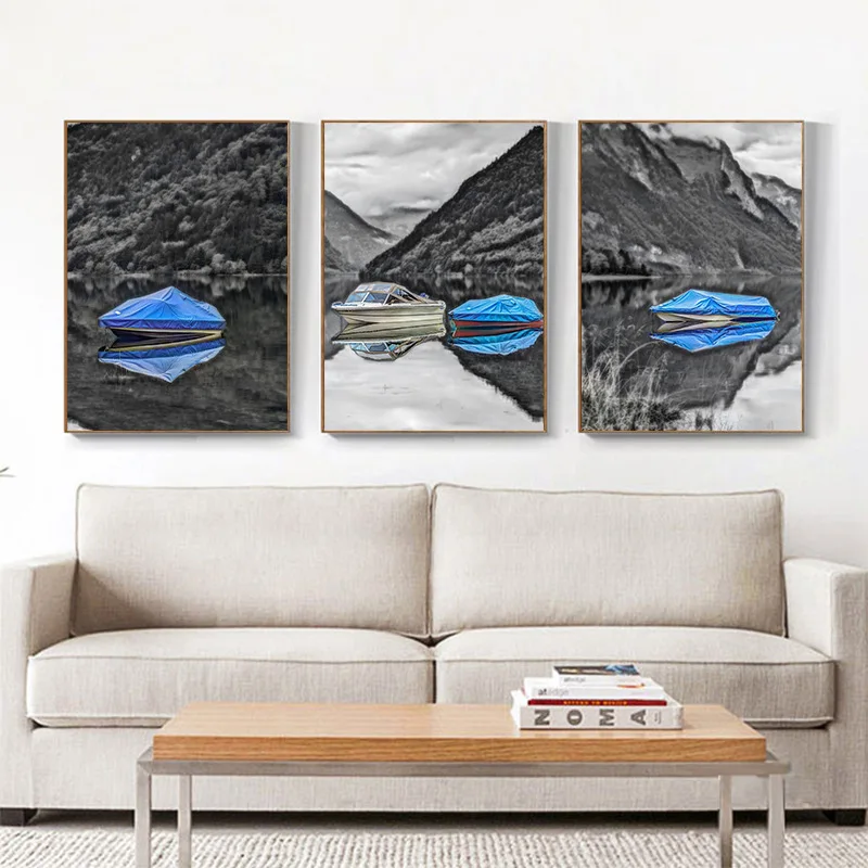 Modern Lake Water Blue Speedboat Wooden Bridge Sea Scenery Wharf Restaurant Frameless Hanging Paintings Decorative Painting Core
Modern Lake Water Blue Speedboat Wooden Bridge Sea Scenery Wharf Restaurant Frameless Hanging Paintings Decorative Painting Core