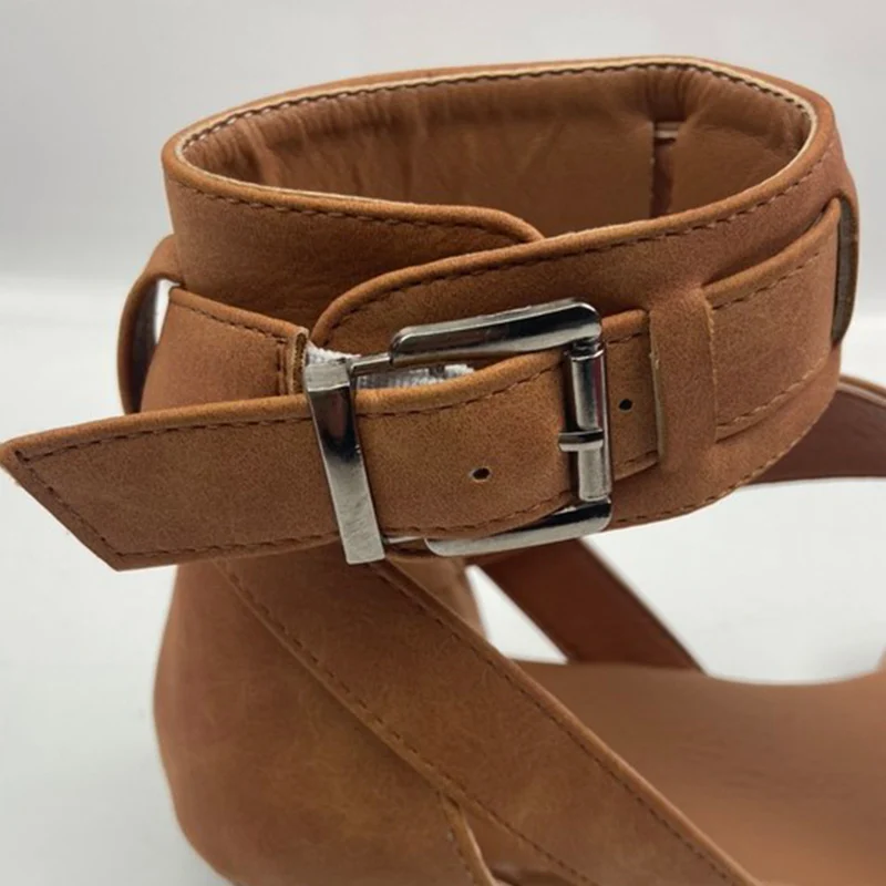 Women Buckle Strap Beach Sandals Summer Flats Casual Shoes Woman Open Toe PU Flat Fashion Sandalias Mujer Sapato Feminino
Women Buckle Strap Beach Sandals Summer Flats Casual Shoes Woman Open Toe PU Flat Fashion Sandalias Mujer Sapato Feminino