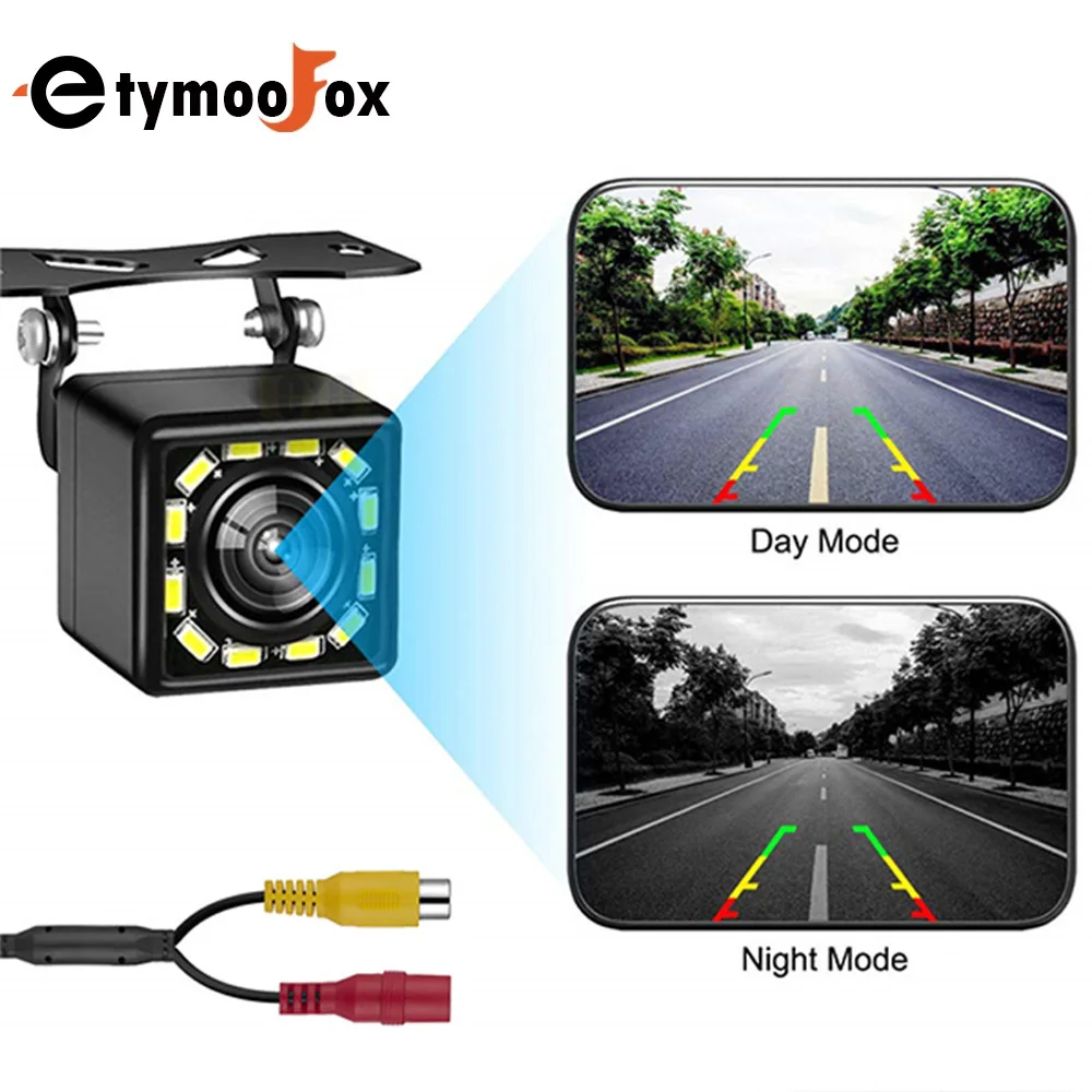 Rear View Camera Backup Reverse Camera Wide Angle Waterproof HD 12 LED Nigh Vision Lights Reverse Cameras for Cars Universal
Rear View Camera Backup Reverse Camera Wide Angle Waterproof HD 12 LED Nigh Vision Lights Reverse Cameras for Cars Universal