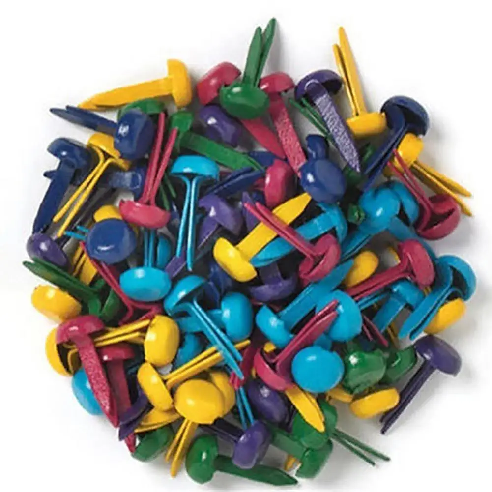 HOT SALES!!! 100Pcs Mixed Color Scrapbooking Card Making Craft DIY Round Mini Iron Brads
HOT SALES!!! 100Pcs Mixed Color Scrapbooking Card Making Craft DIY Round Mini Iron Brads