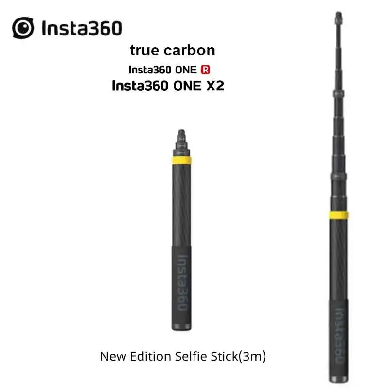 Карманная селфи палка из углеродного волокна 3M фотосессия 8 7 6 5 YI 4k DJI OSMO