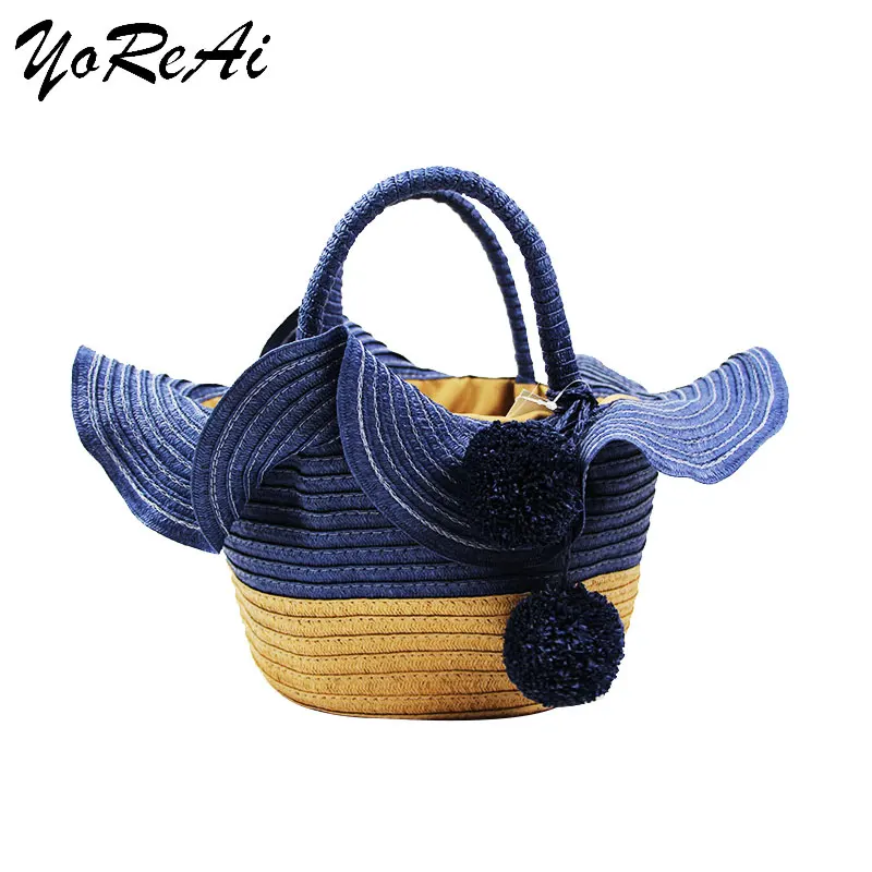 YoReAi Summer Handmade Bags Woven Basket Trend 2022 Bohemia Women's Ruffle Handbag Straw Bag Vacation Beach Totes Lady Handbags
YoReAi Summer Handmade Bags Woven Basket Trend 2022 Bohemia Women's Ruffle Handbag Straw Bag Vacation Beach Totes Lady Handbags