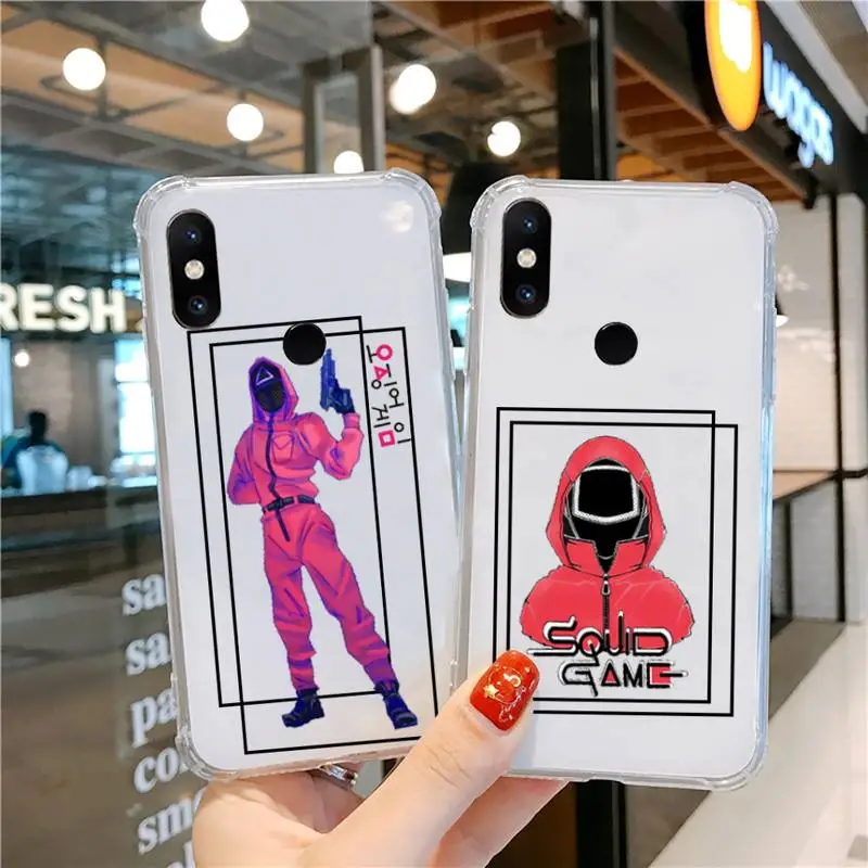 Squid Game TV 456 Phone Case Transparent For Xiaomi CC 9 11 MAX3 Mix4 MIX2 6X 8 5x 10S 11 10 X SE lite Pro Round Six 456
Squid Game TV 456 Phone Case Transparent For Xiaomi CC 9 11 MAX3 Mix4 MIX2 6X 8 5x 10S 11 10 X SE lite Pro Round Six 456