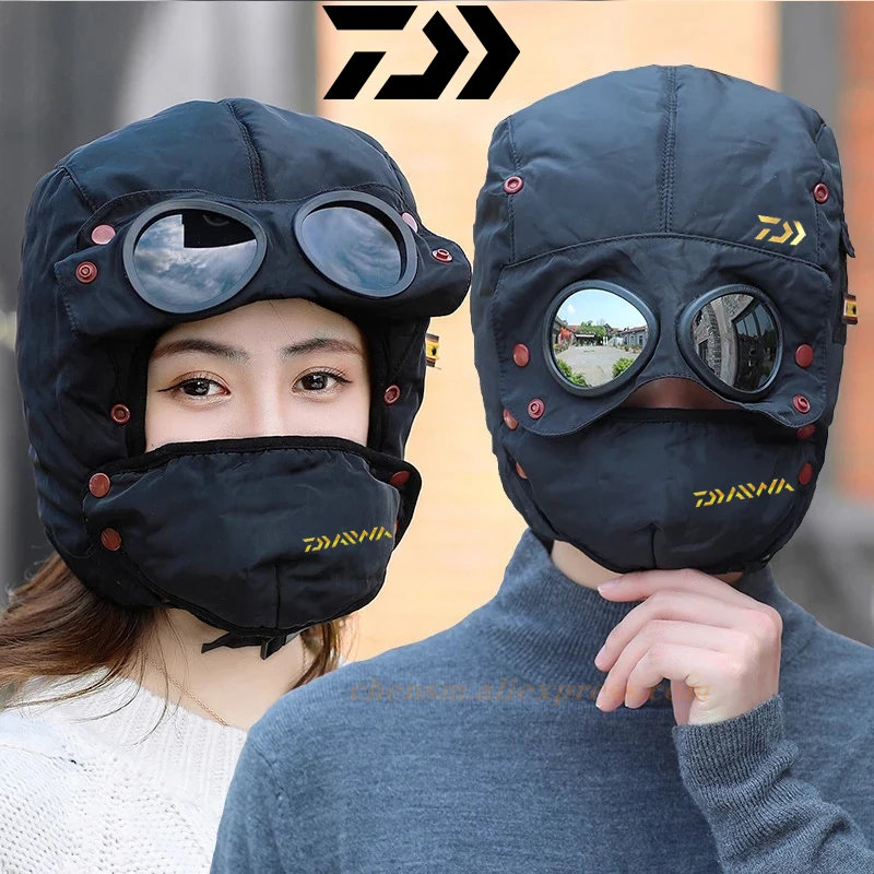 Новинка 2020, модная теплая шапка Daiwa для рыбалки, зимние мужские зимние шапки для женщин, уличная Водонепроницаемая шапка с капюшоном и очкам...
Новинка 2020, модная теплая шапка Daiwa для рыбалки, зимние мужские зимние шапки для женщин, уличная Водонепроницаемая шапка с капюшоном и очкам...