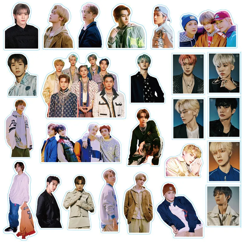 NCT 2020 NCT 127 NCT DREAM WAYV 109PCS Stickers Notebook Laptop DIY Decor Paper Stickers Accessories LUCAS MARK 
NCT 2020 NCT 127 NCT DREAM WAYV 109PCS Stickers Notebook Laptop DIY Decor Paper Stickers Accessories LUCAS MARK