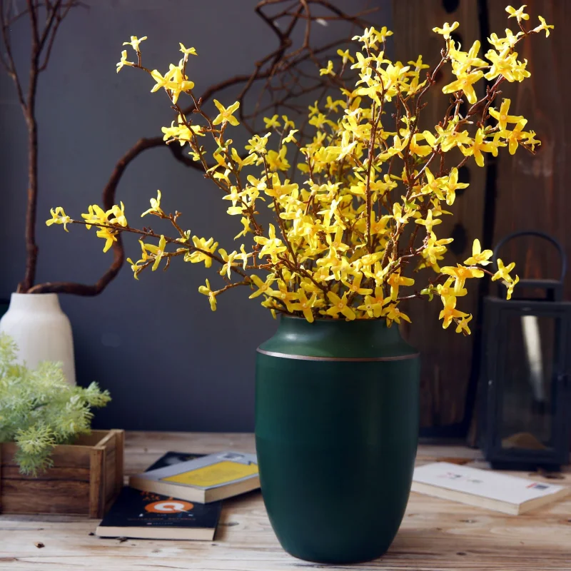 Simulation Winter jasmine Fake Flower Branch for Diy Home Living Room Flower Arrangement Ornament Decoration
Simulation Winter jasmine Fake Flower Branch for Diy Home Living Room Flower Arrangement Ornament Decoration