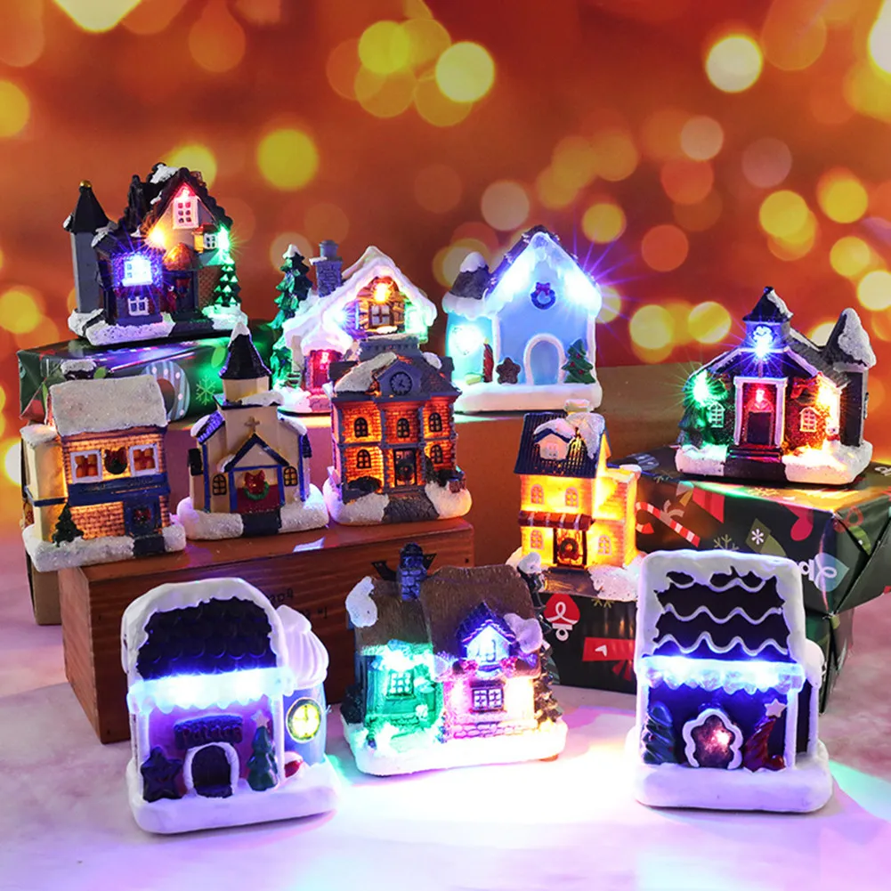 2022 Christmas Village Light Houses LED Light Up Small Houses Merry Christmas Electric Xmas Gifts Ornaments
2022 Christmas Village Light Houses LED Light Up Small Houses Merry Christmas Electric Xmas Gifts Ornaments
