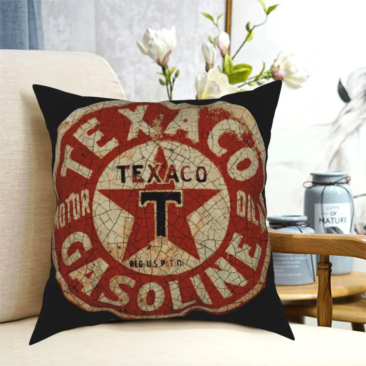 Texaco Oil And Gas USA Square Pillowcase Polyester Creative Zip Decor Throw Pillow Case Bed Cushion Cover Wholesale
Texaco Oil And Gas USA Square Pillowcase Polyester Creative Zip Decor Throw Pillow Case Bed Cushion Cover Wholesale